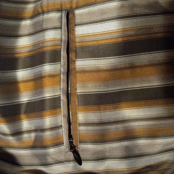 Mens kroon vest black & gray courdary suede inside stripe design stylish luxury - Picture 5 of 7